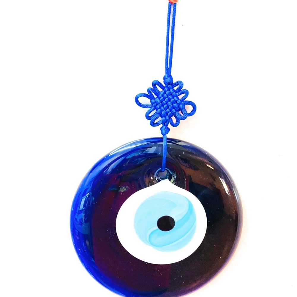 BIG Blue Evil Eye Home Protection Wall Ornament